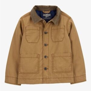 OshKosh B'gosh Tan barn chore coat Kids Jacket 4t